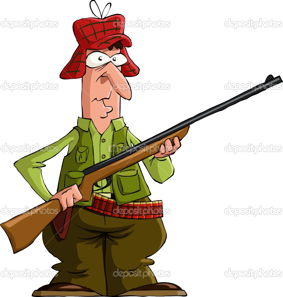 funny hunting clipart - photo #6
