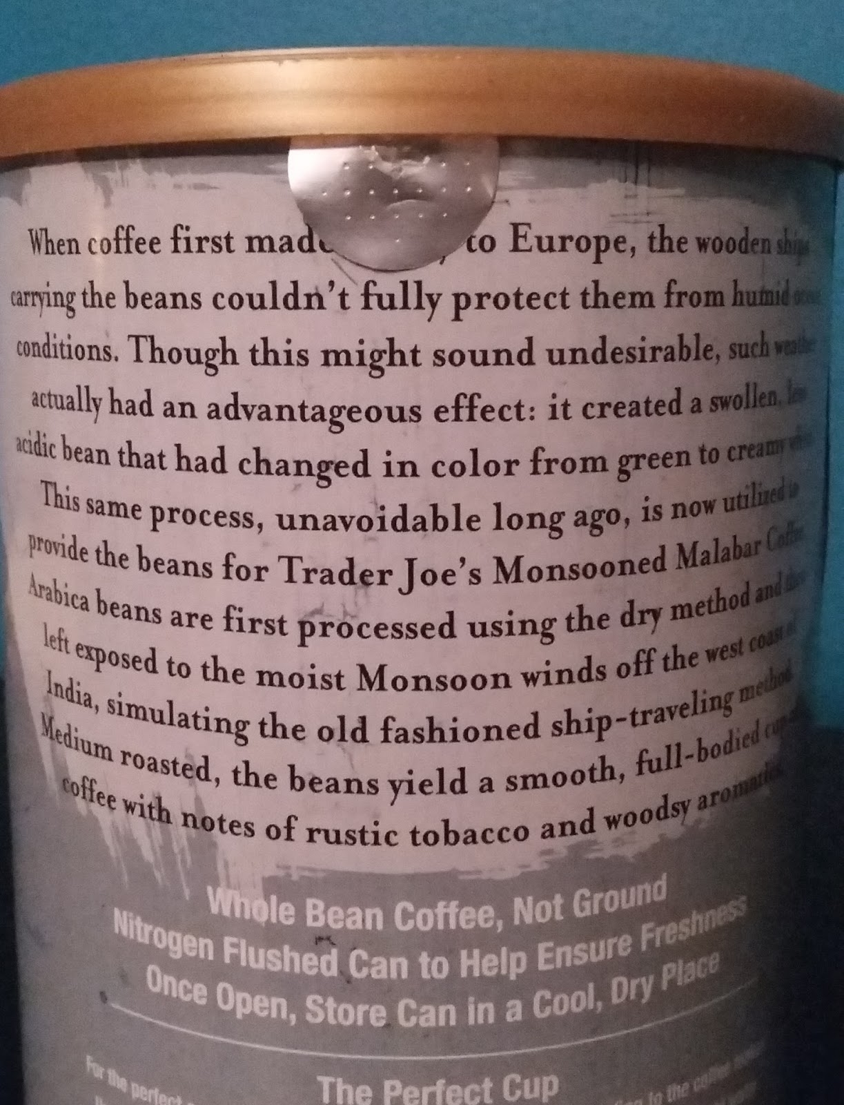 What's Good at Trader Joe's? Trader Joe's Monsooned Malabar Coffee