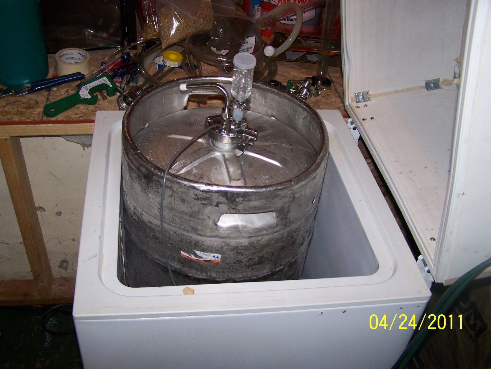Bighand Brewery Kegging, Conditioning and Fermentation Setup