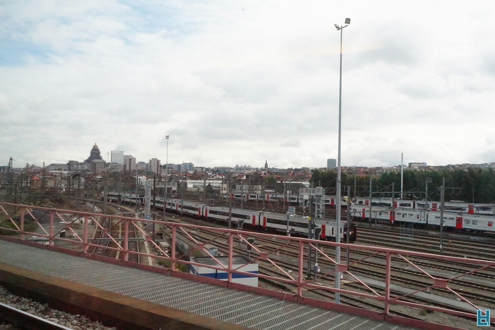 Paris Trem para Bruxelas