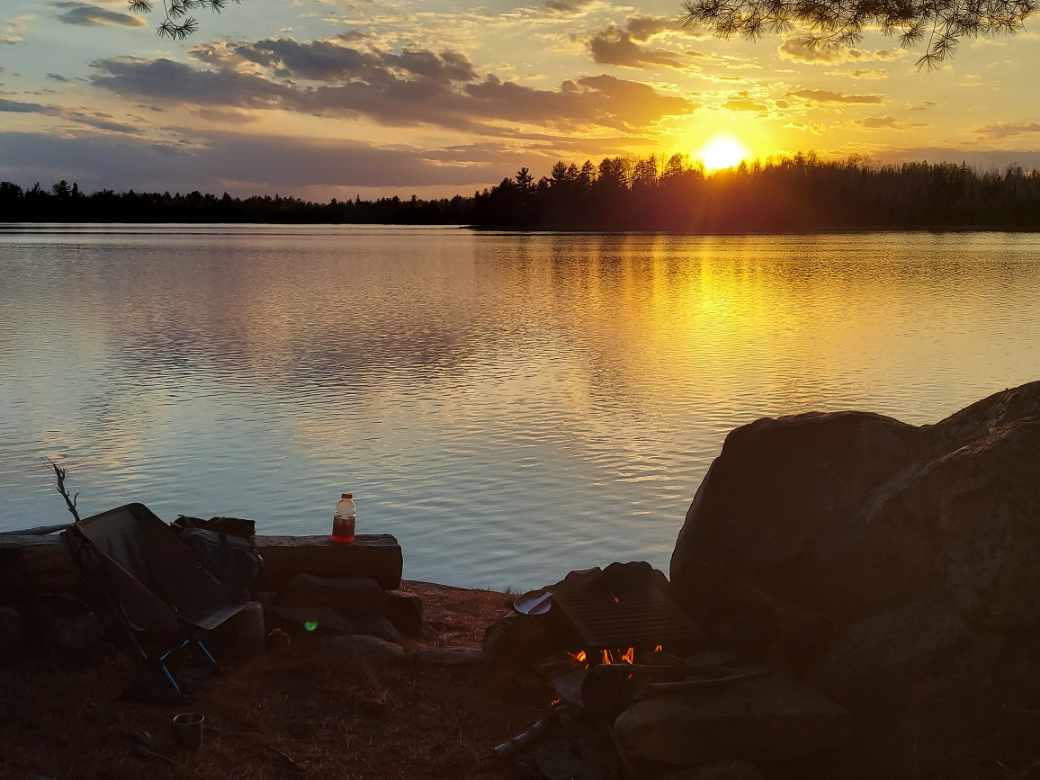 Canoeing in the Dark