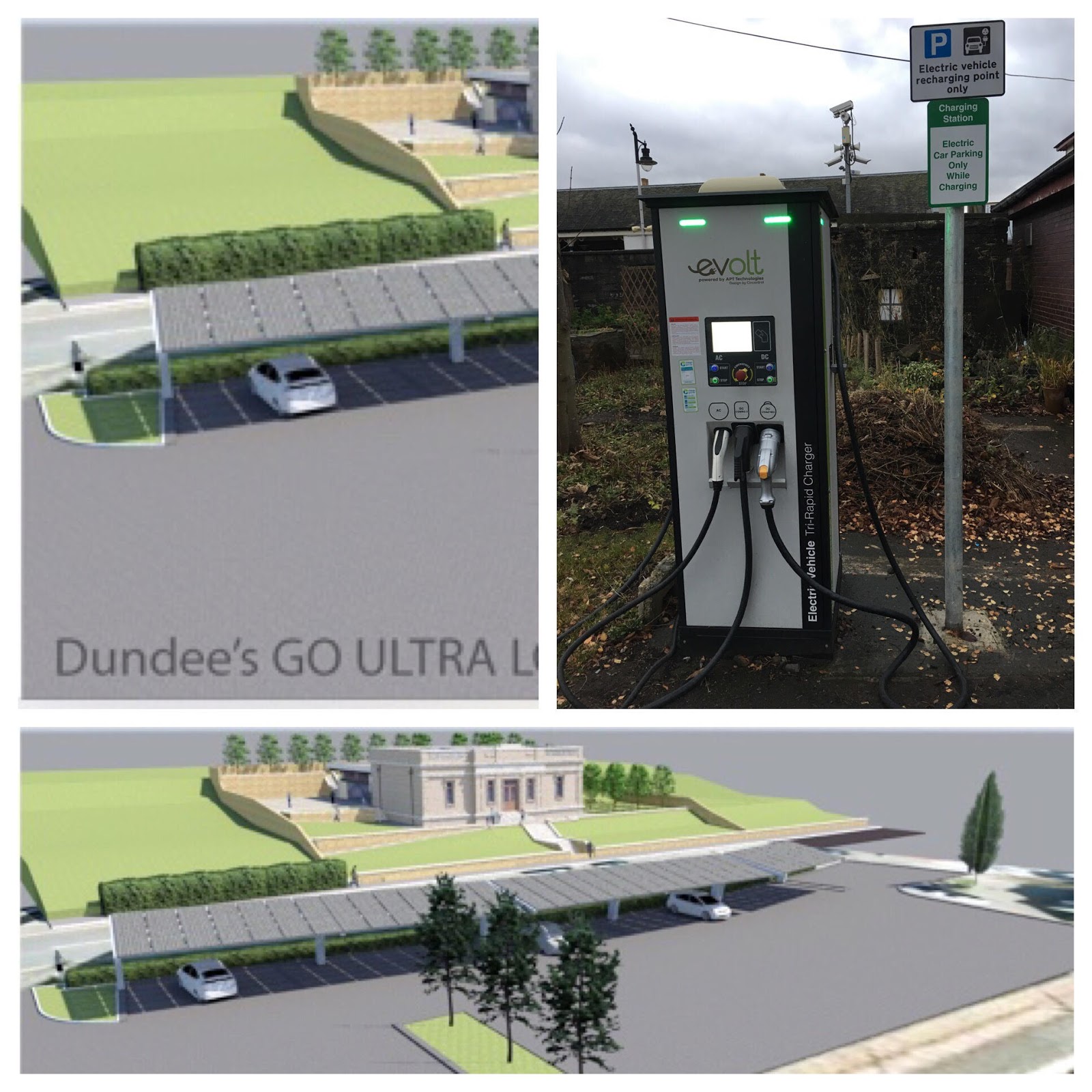 Laurie Bidwell Broughty Ferry Electric Vehicle Rechargng Leads the Way