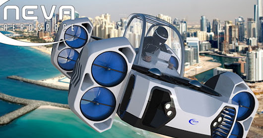 Neva AirQuadOne Rilis Desain Kendaraan VTOL Pribadi