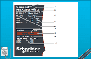 Cara membaca Nameplate spesifikasi MCCB