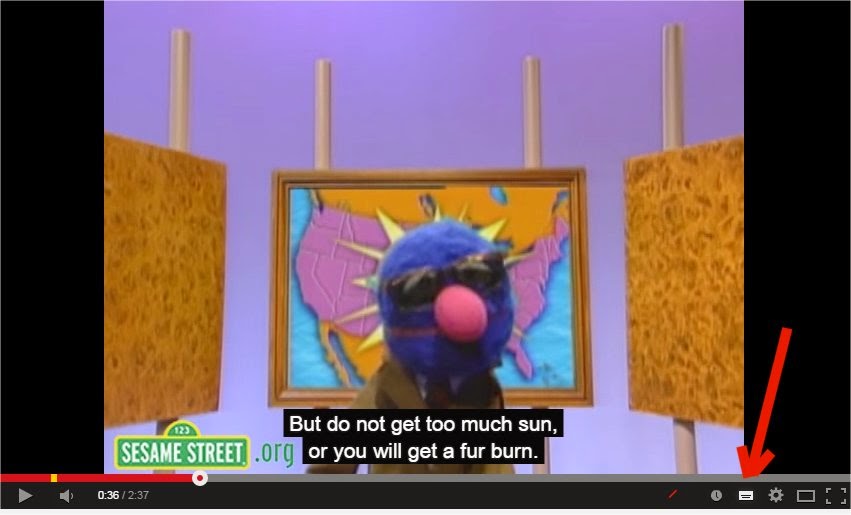 The United Quinto The weather. Sesame Street.