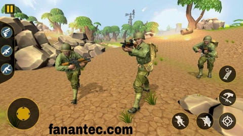 تحميل لعبة الجيش كوماندوز Army Commando 2020 مجانا للاندرويد