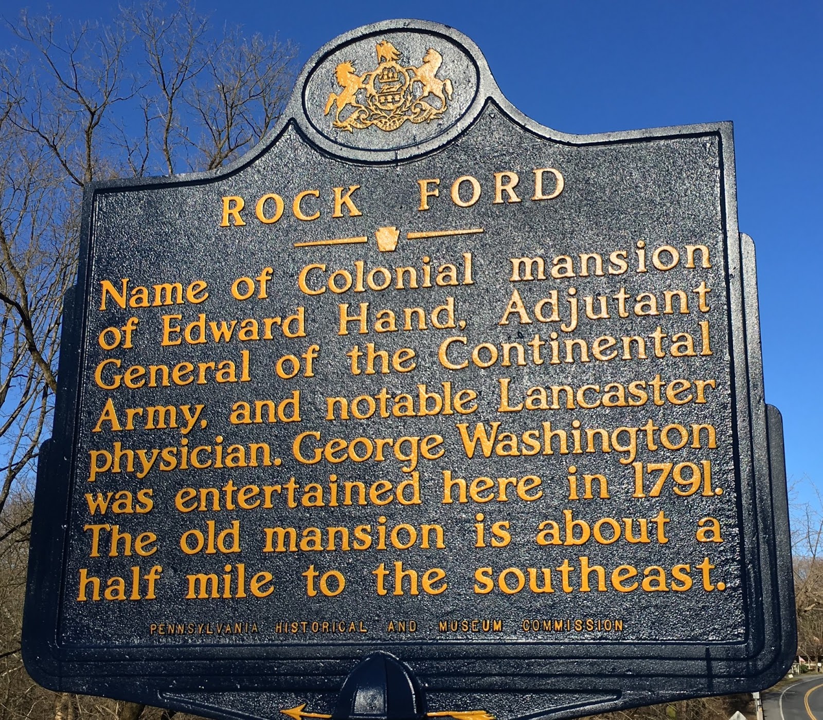 MarkerQuest Rock Ford, Lancaster, Lancaster County