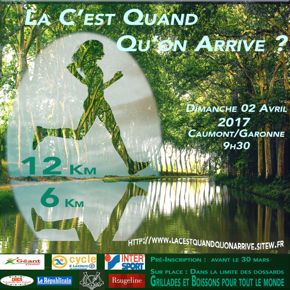 C Est Quand Qu On Arrive US Marmande Athlétisme: Le 2 Avril "C'est quand qu'on arrive"