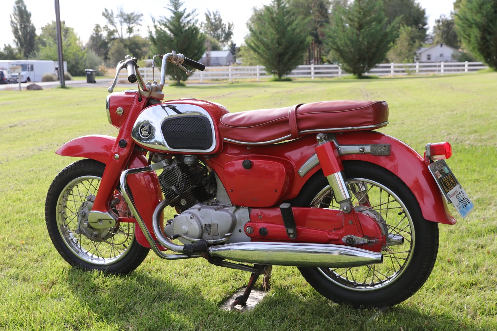 OldMotoDude: Selling my 1965 Honda Benly on eBay. It's been in my ...