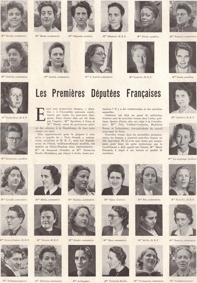 1ères députées françaises