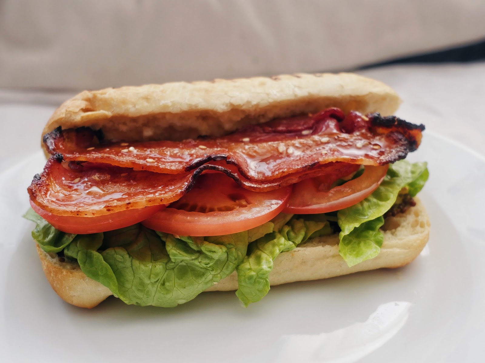 Caramelised Bacon Sandwich Recipe