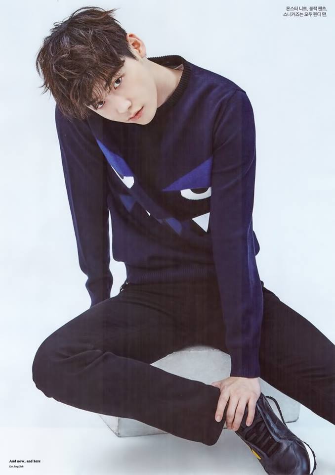 Beauty and Body of Male : Lee Jong Suk for InStyle magazine