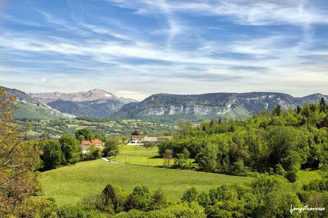 Chemins de l'Albanais,Haute-Savoie, Rhone-Alpes