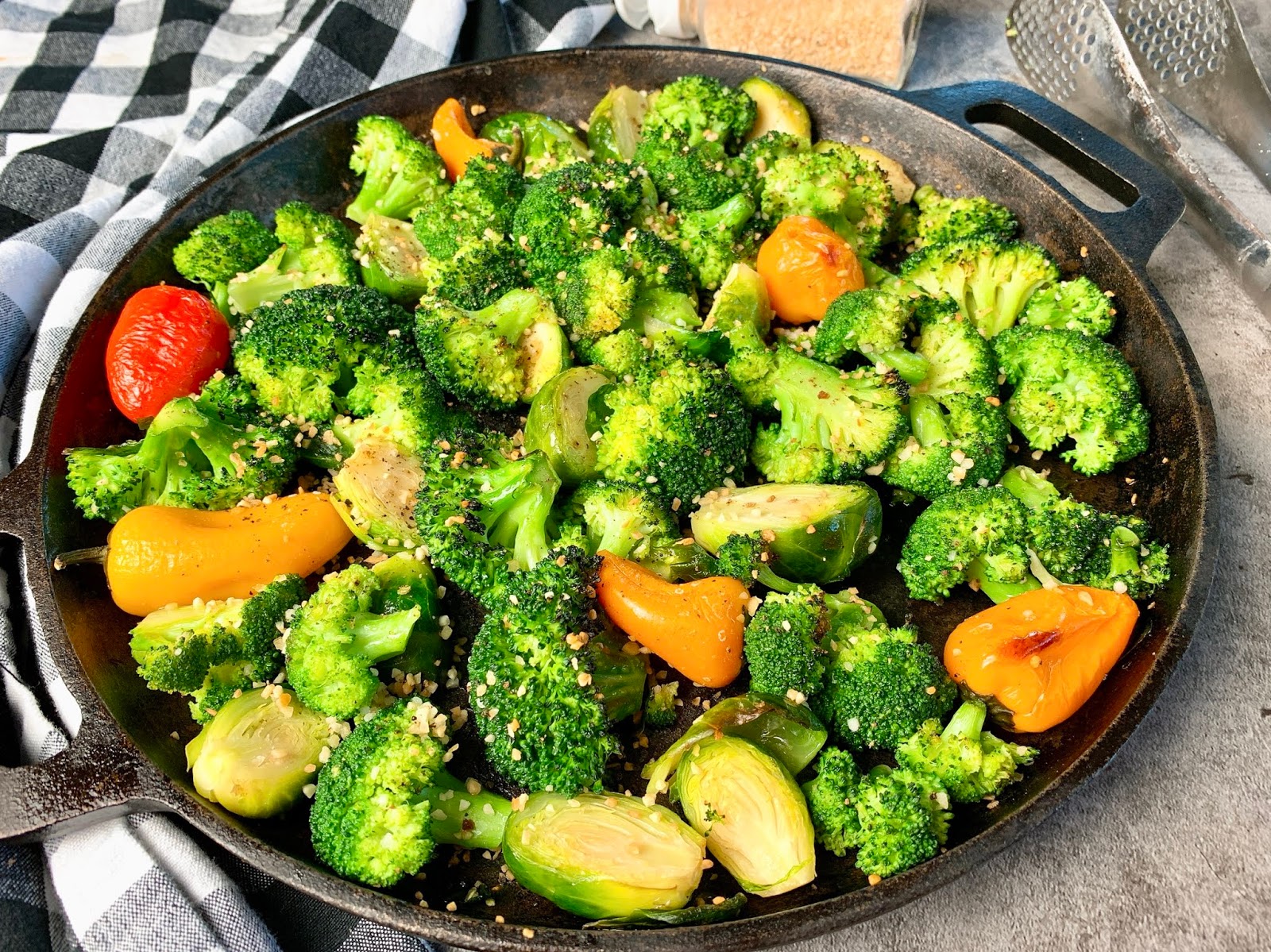 Garlicky Roasted Vegetables