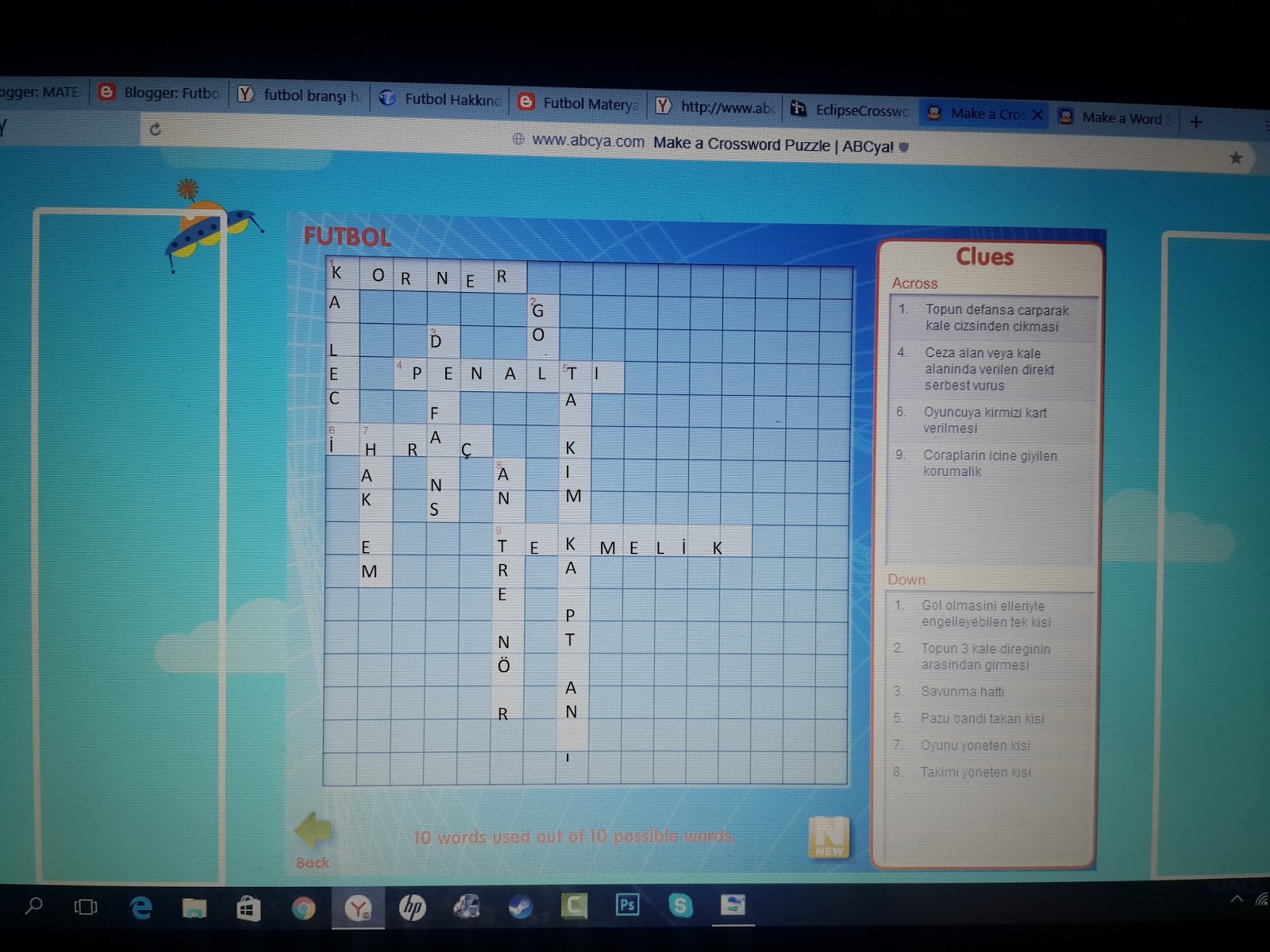 materyal tasariminda futbol materyal tasariminda futbol