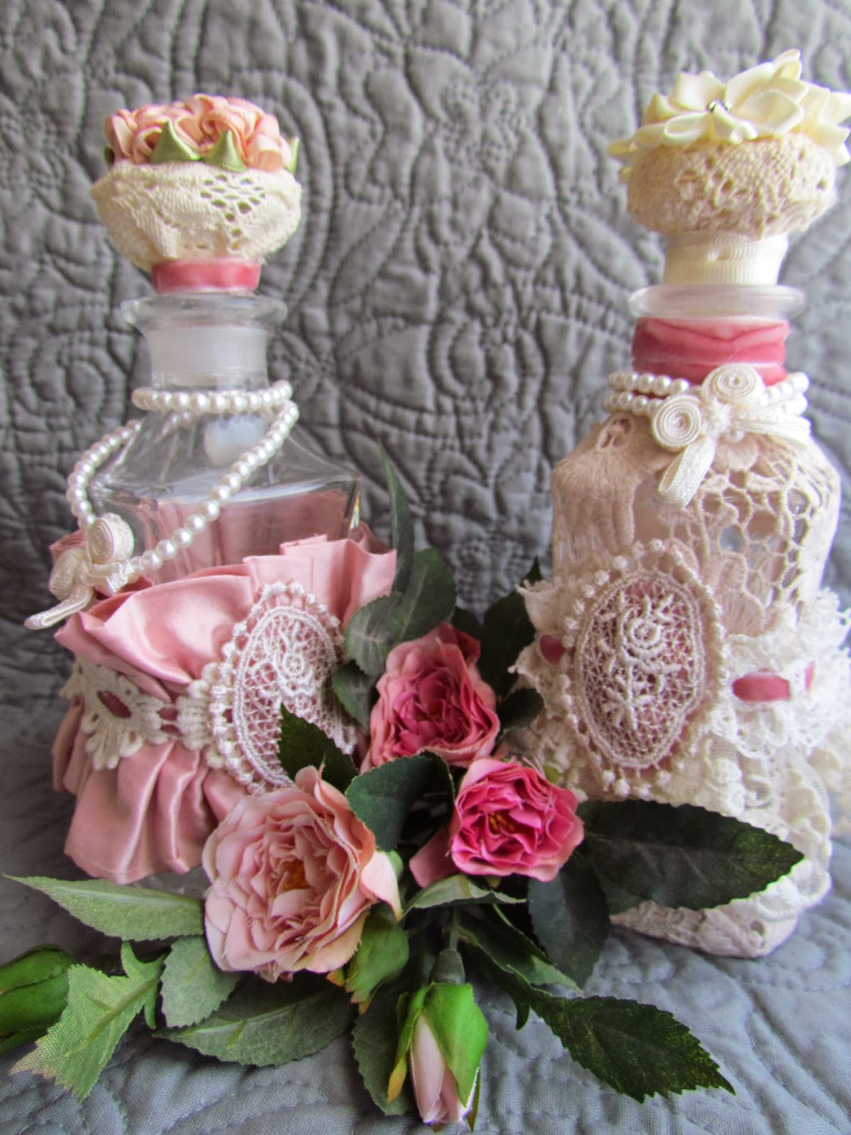 Angela Lace Perfume Bottles