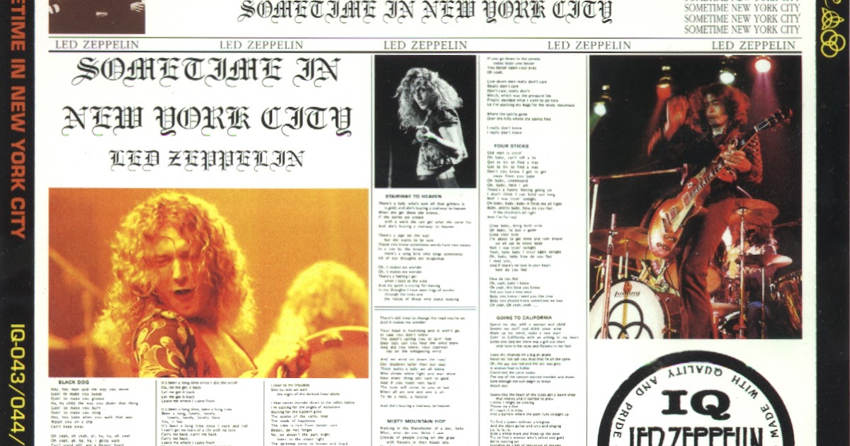 Led Zeppelin Music lossless flac, ape, wav Music