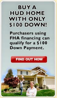 Kentucky HUD $100 Down FHA Loan Program with List of Houses for Sale