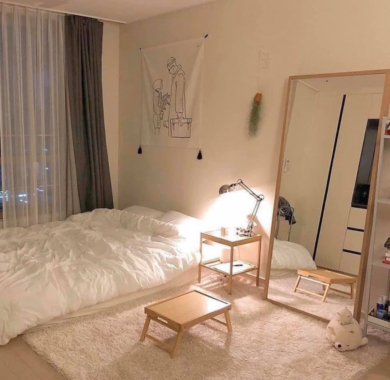 Nghiện decor phòng ngủ: Cách trang trí phòng trọ đẹp