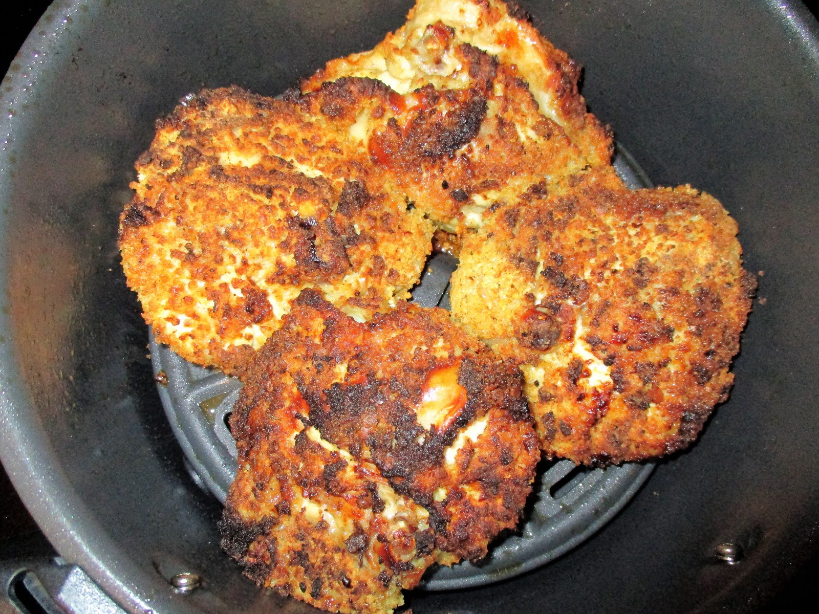 Christine's Cooking Air Fryer Homemade Shake 'N Bake Chicken Thighs