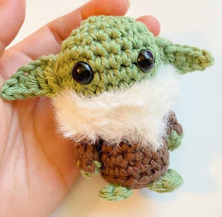 PATRON GRATIS YODA | STAR WARS AMIGURUMI 41132