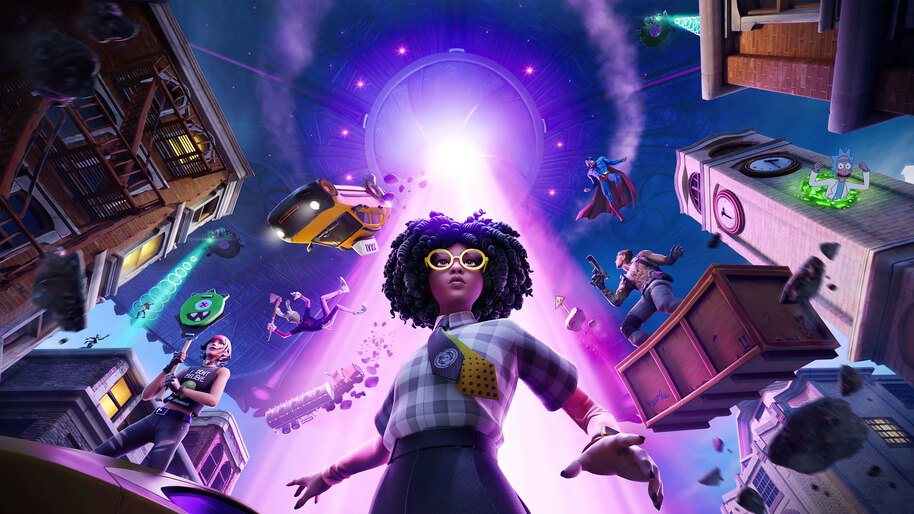 Fortnite Battle Royale Game 4K #6220a Wallpaper PC Desktop