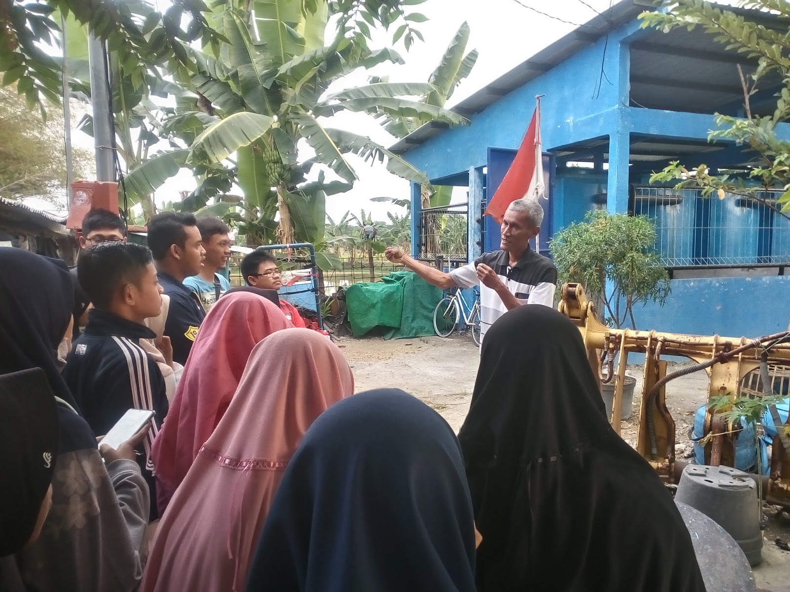 Kegiatan Observasi Instalasi Pengolahan Air Limbah di Desa Sukorejo