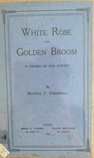 cover of book of White Rose and Golden Broom
