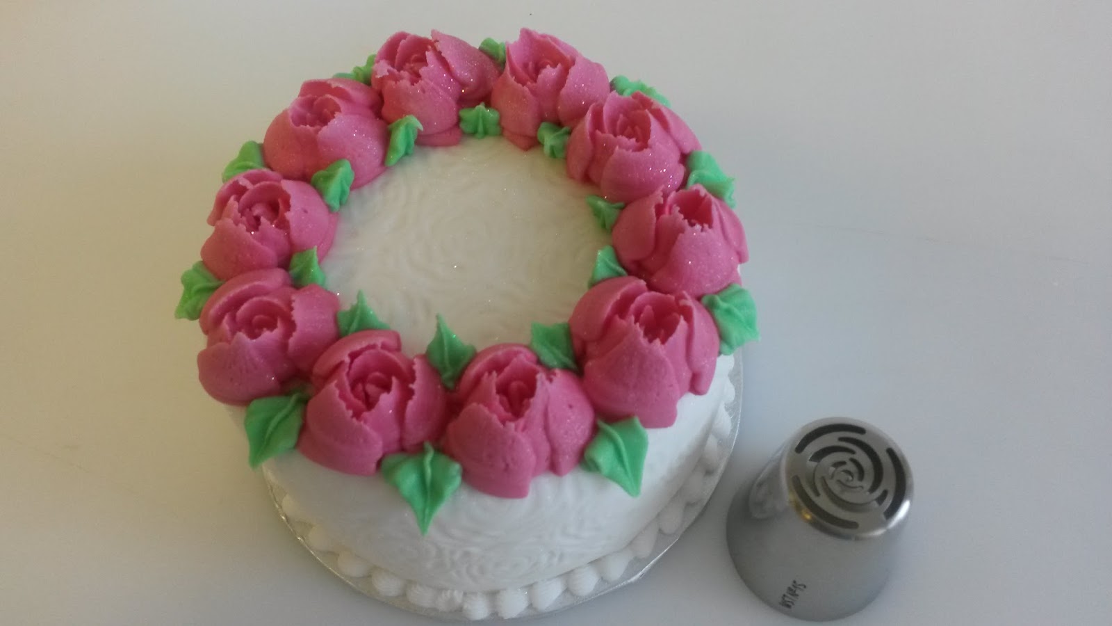 Almond Art: Easy Rose!