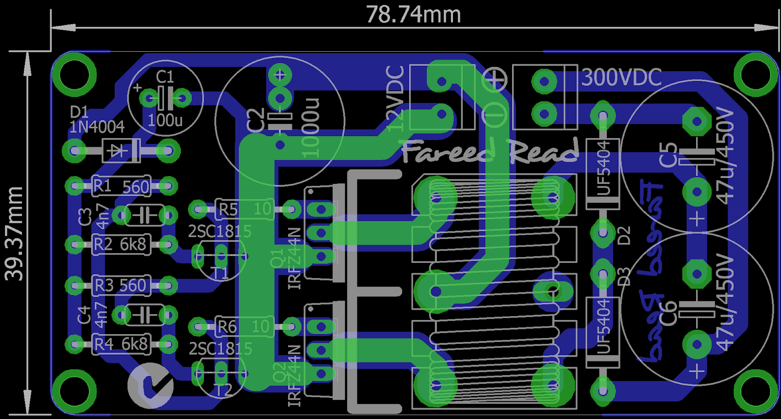 Simple Inverter 12V Membuat Inverter Sederhana 100W