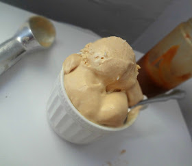 Salted Caramel Ice Cream (No Ice Cream Maker)