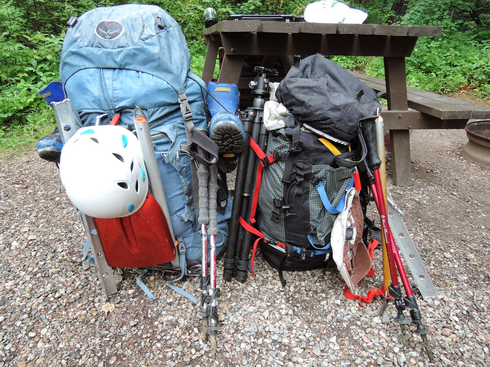 The Ice Axe and the Trekking Pole