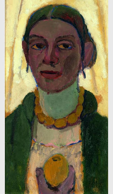 Autoportrait With Lemon (1907), Paula Modersohn becker