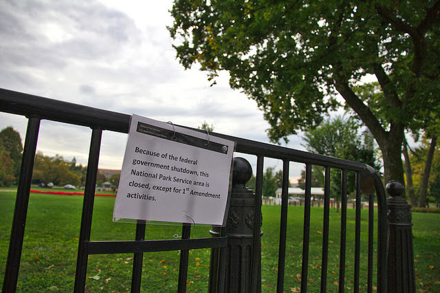 US Government Shutdown - National Park