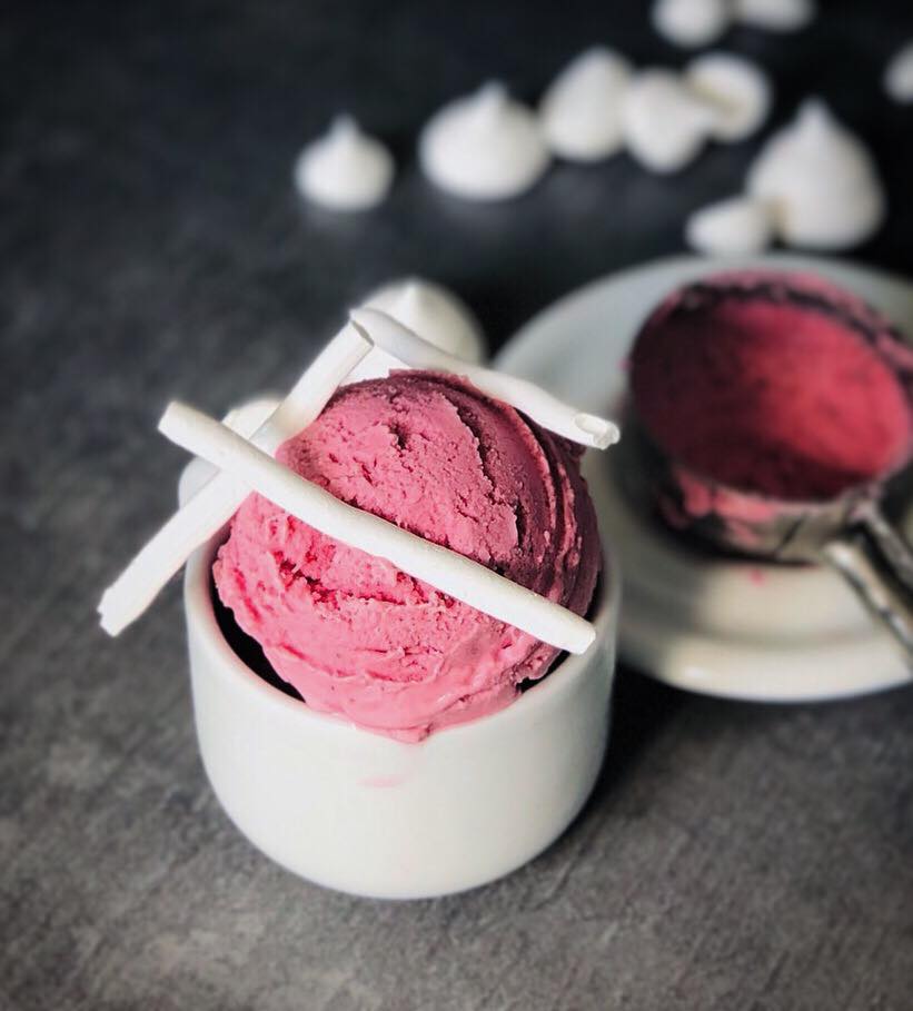 Glace crémeuse aux fruits rouges EnK de gourmandises