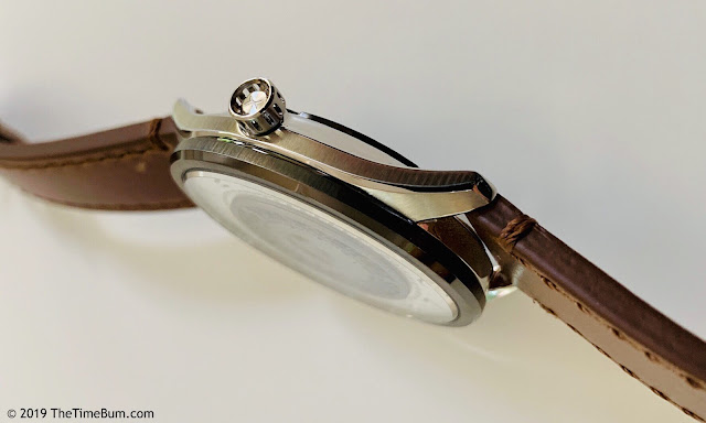Xeric Cypher Automatic Tritium Silver Green side