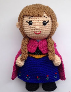 PATRON GRATIS ANNA | FROZZEN AMIGURUMI 37935