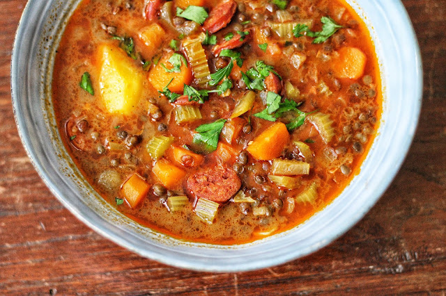 Chorizo Lentil Stew