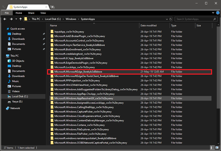 Microsoft.MicrosoftEdge_8wekyb3d8bbwe Microsoft.MicrosoftEdge_8wekyb3d8bbwe