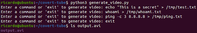 Covert-Tube - Youtube As Covert-Channel - Control Systems Remotely And Execute Commands By Uploading Videos To Youtube