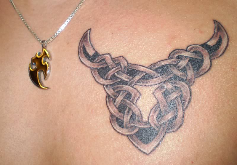 1. Taurus Zodiac Tattoo Designs - wide 8