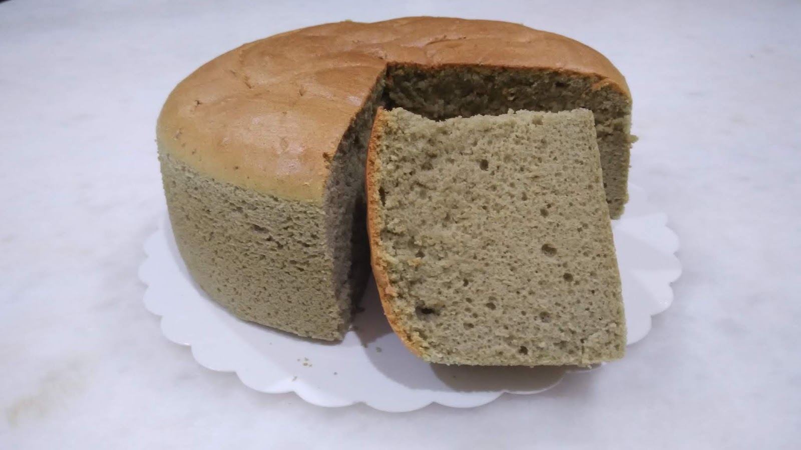 Matcha Green Tea Sponge Cake