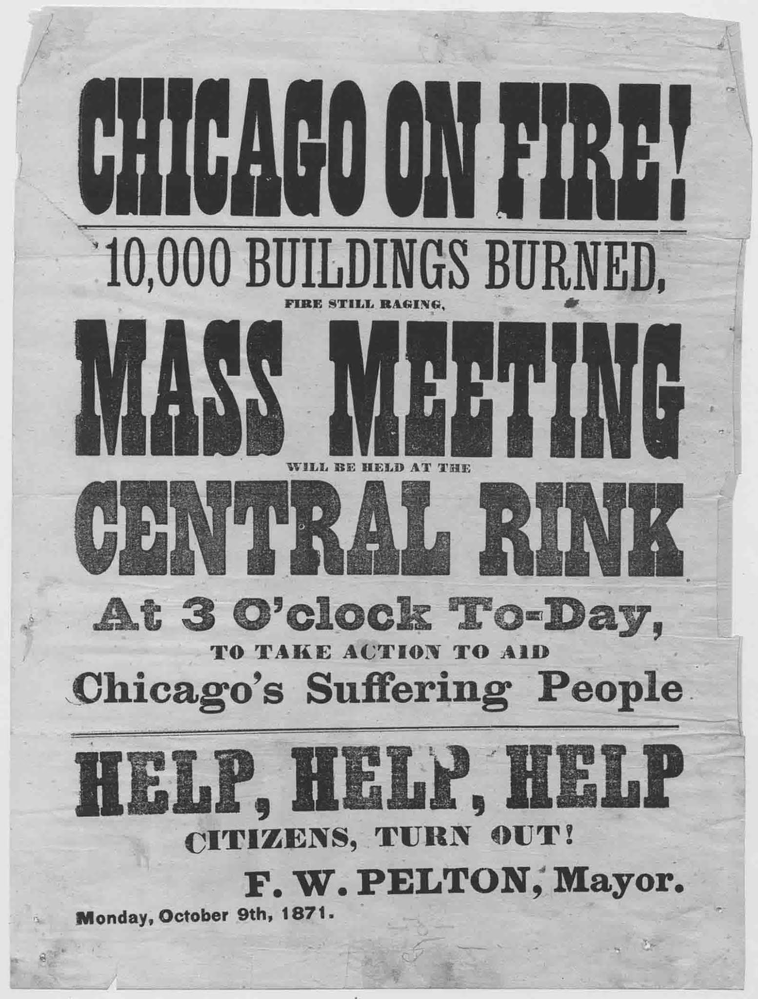 thesis statement for the great chicago fire