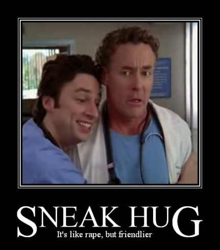 Sneak Hug - It's Like Rape, But Friendlier