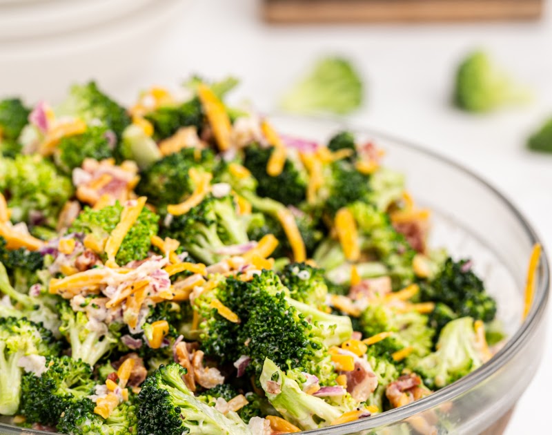 Loaded Broccoli Salad (Low Carb) Bobbi's Kozy Kitchen