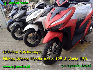 Tampilan Honda Vario 125 Terbaru 2020 Pilihan Warna Cbs Dan Cbs