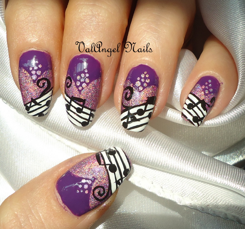 ValAngel Nails Art Nail art "HoloMusic"