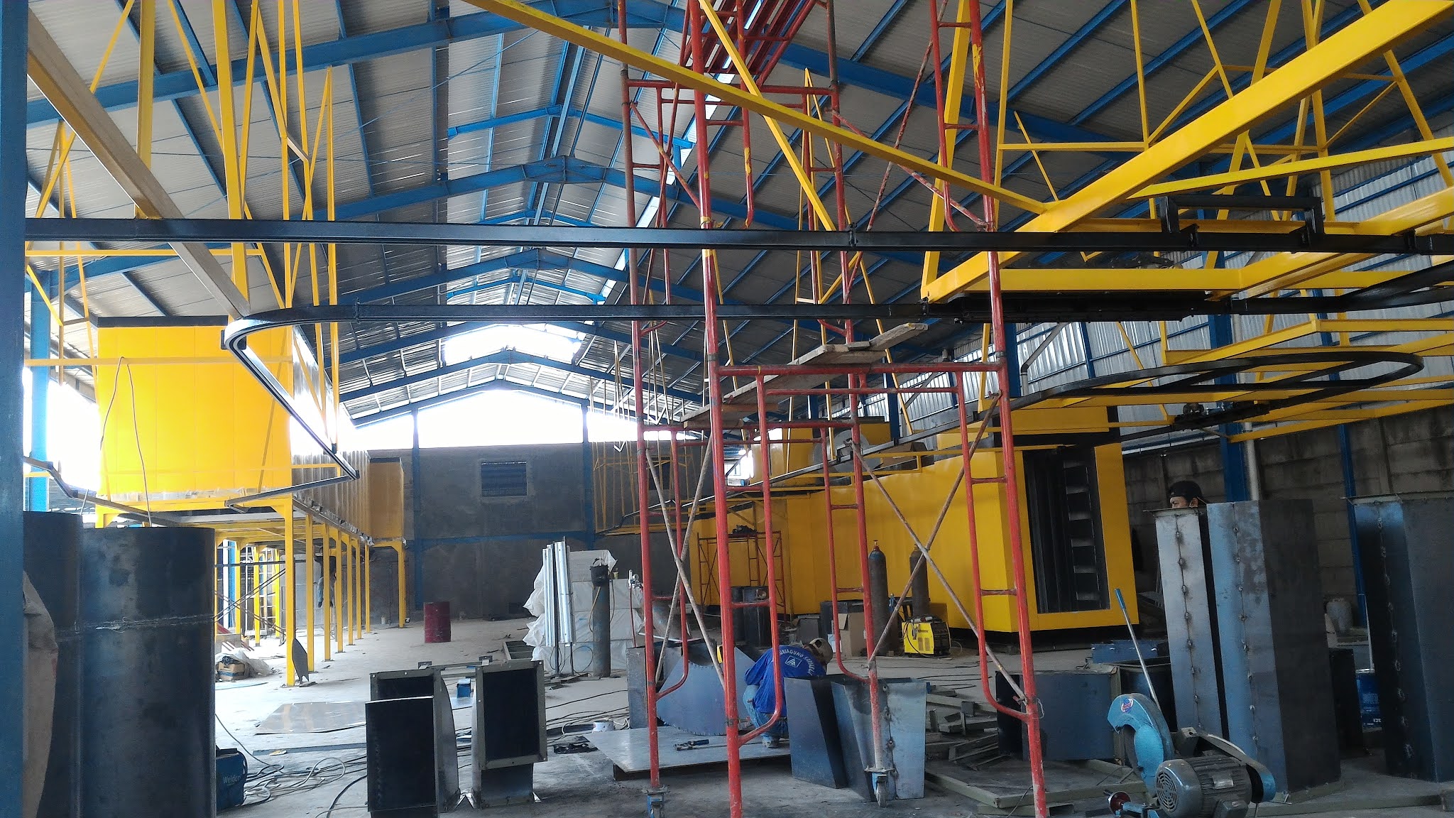 FABRIKASI OVEN POWDER COATING