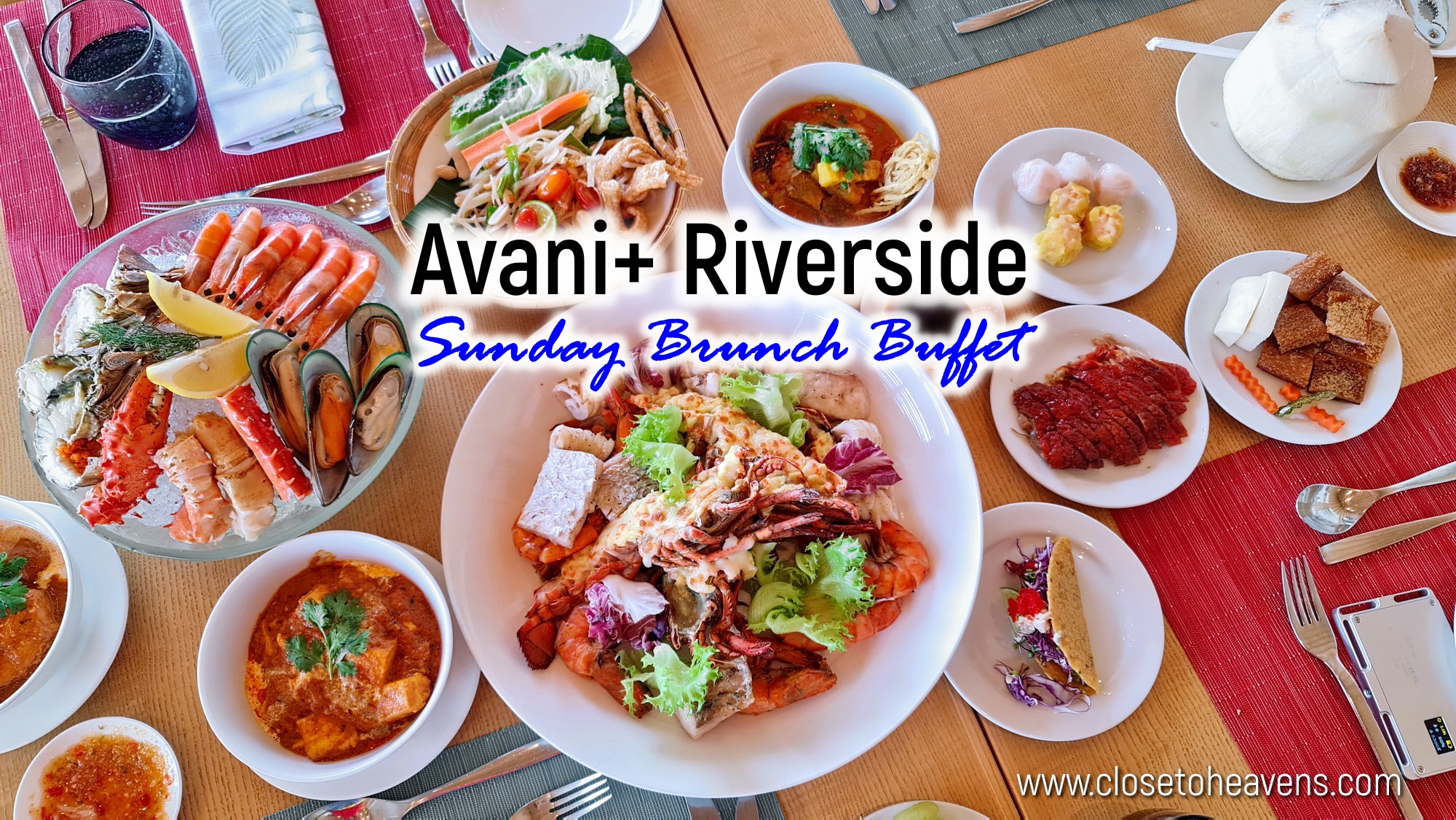 Avani+ Riverside Bangkok | Sunday Brunch Buffet