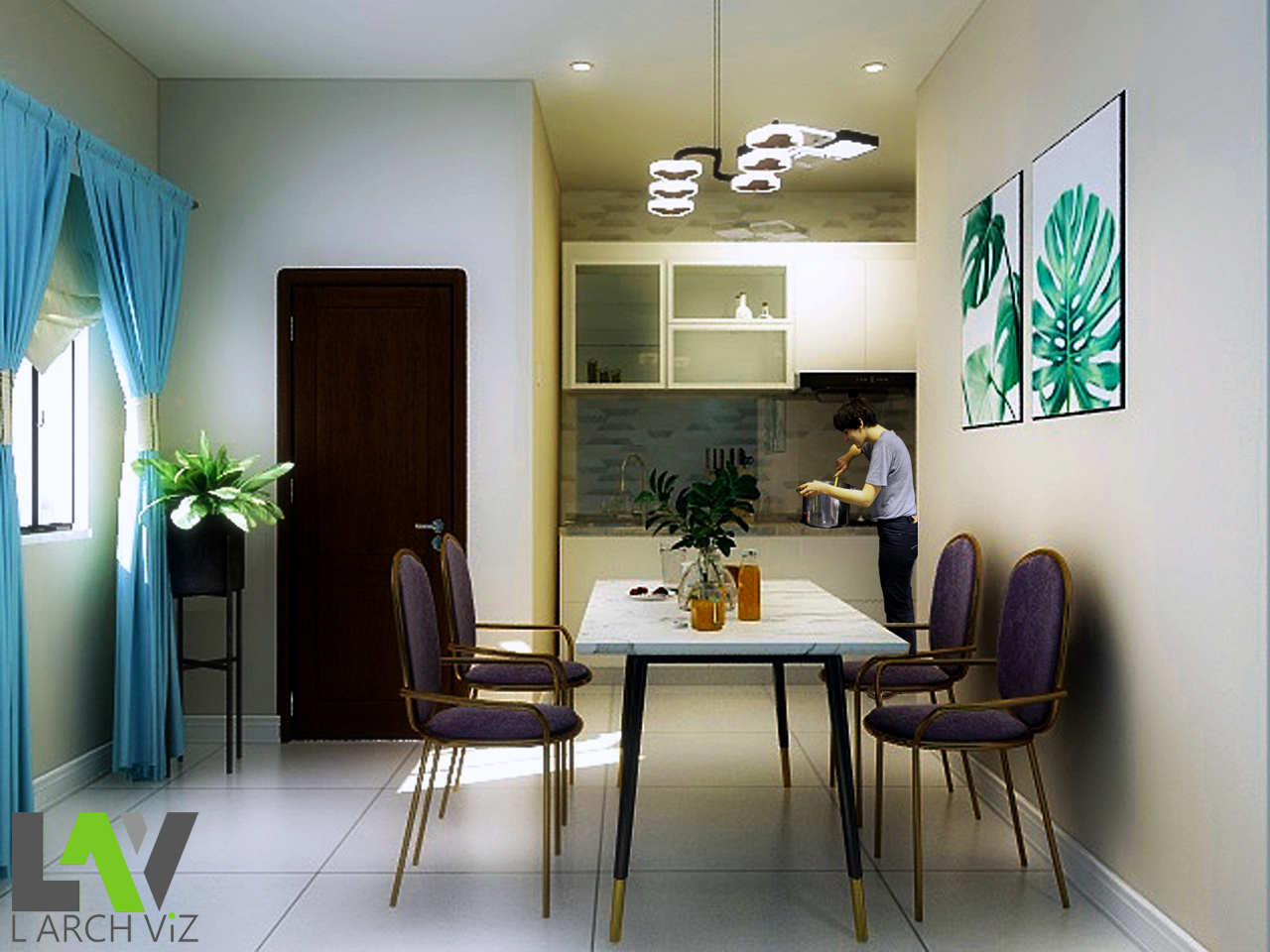 LOWCOST HOME DECOR 1 3D VISUALIZATION PART 1